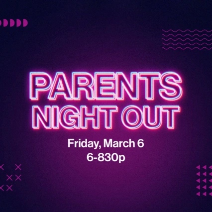 Parents Night Out Social Square Title 1080x1080